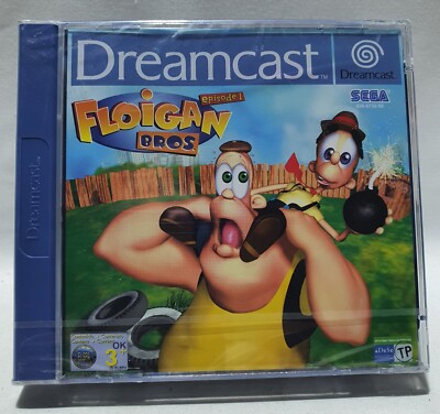 Floigan Bros. Episode 1 Sega Dreamcast PAL MK-51114-50 FACTORY SEALED 100% MINT
