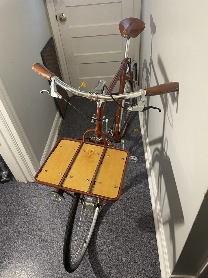 Custom Built Ira Ryan Porteur Bicycle - Image 2 of 4