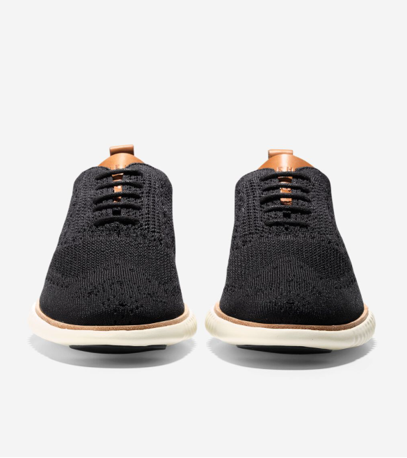 Cole Haan Zero Grand Knit Lite Men\'s Wingtip Oxford Shoes Size 11 M Black C27568 Cole Haan 2.ZeroGrand Stitchlite Oxford C27568  main image 4