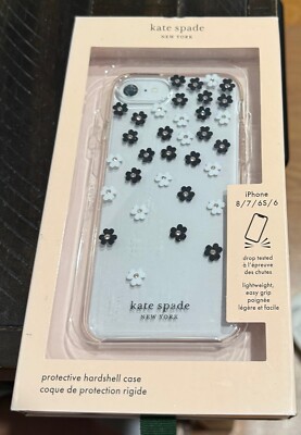 Kate Spade Protective Hardshell Case For iPhone SE 1st 2nd 8 - Scattered Flowers