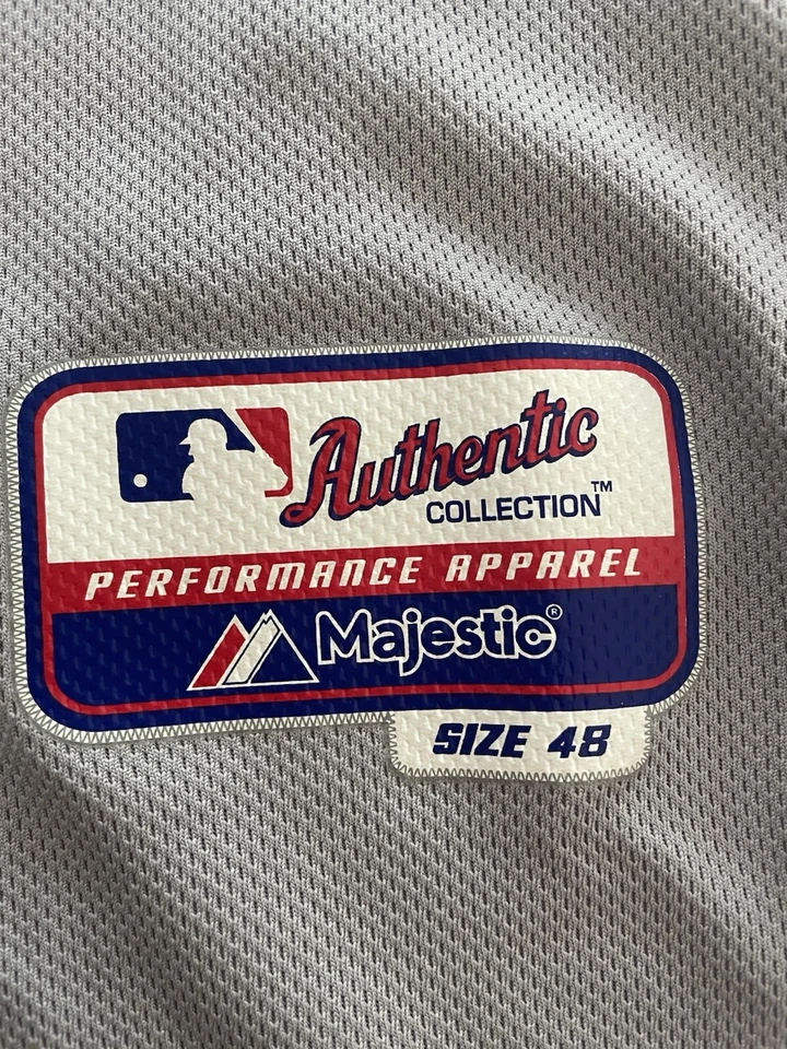 Authentic Stitched Majestic Size 48 Los Angeles Angels Mike Trout Jersey  - Image 3 of 4