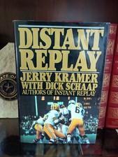 DISTANT REPLAY_JERRY KRAMER_HCDJ_1ST EDITION / FIRST PRINTING_Very Good