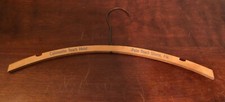 1910s Palm Beach Shores FL Florida COLONNADES Wooden Clothes Hanger Advertising
