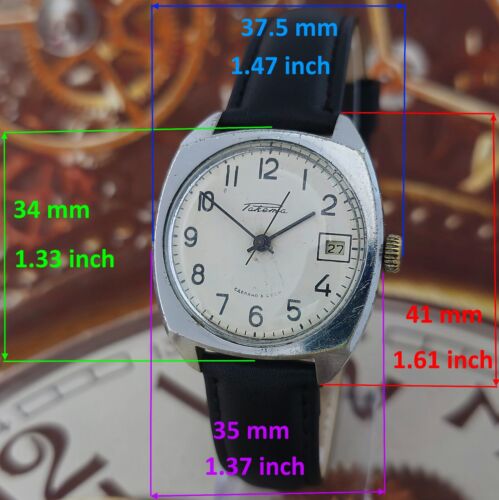 Orologio URSS RAKETA 2614.Н Orologio da polso meccanico vintage SOVIETICO 19 gioielli - Foto 4 di 24