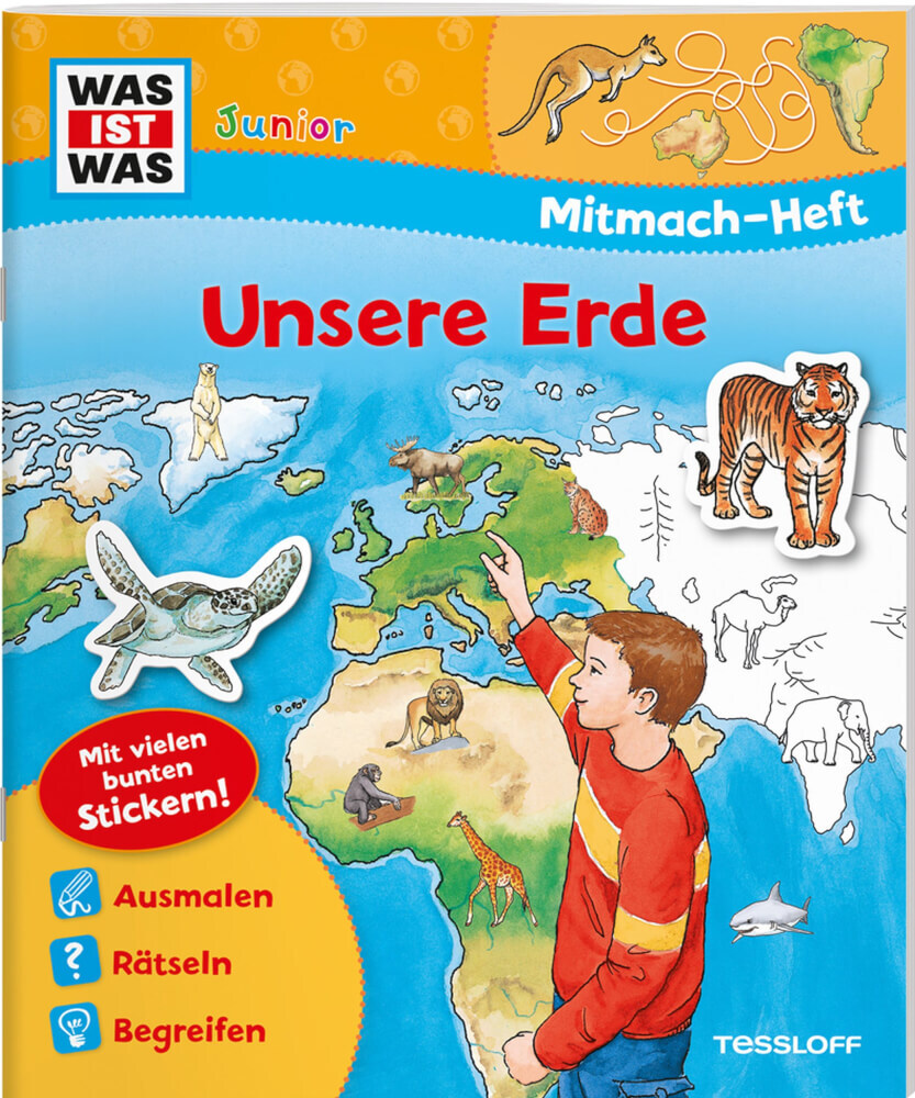 Thumbnail - Tessloff Was Ist Was Junior Mitmach-heft Unsere Erde