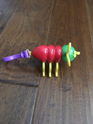 1999 Wendy's Restaurant Kids Meal Toy Cootie Caterpillar Vibrating Clip  Pull | eBay