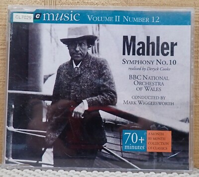 Mahler Symphony No 10- BBC Music Magazine Volume II No 12 - CD  1994