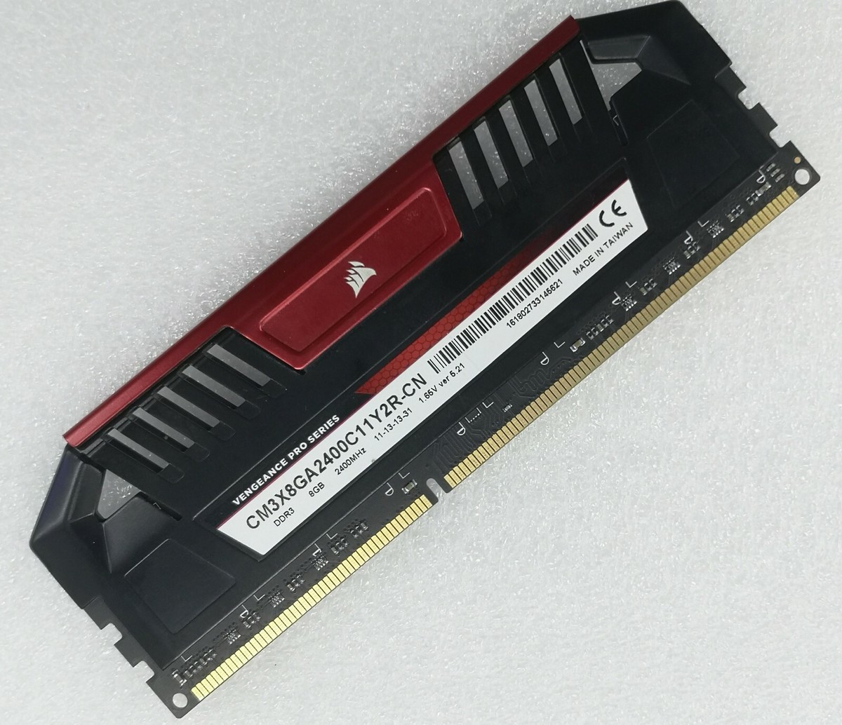 CORSAIR 8GB DDR3 2400 Desktop DIMM RAM PC3-19200 VENGEANCE