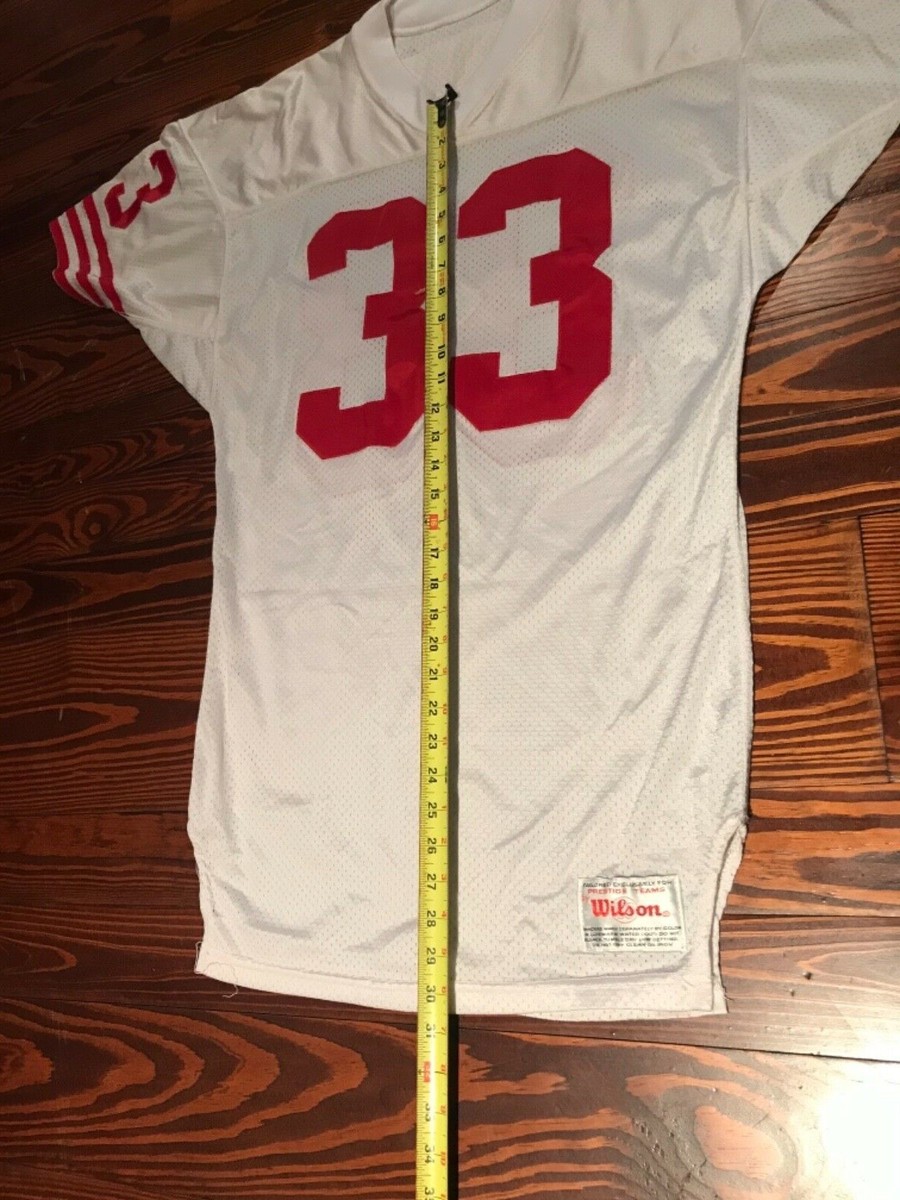 San Francisco 49ers Roger Craig Wilson Team Issued Game Style