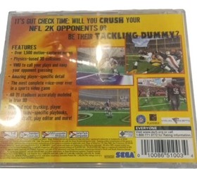 NFL 🏉 2K Football OEM Sega🌀Dreamcast  SEGA SPORTS Complete CIB W/ Manual  