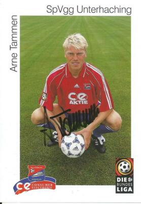 Arne Tammen-SpVgg Unterhaching-season 1999/2000-autograph card  