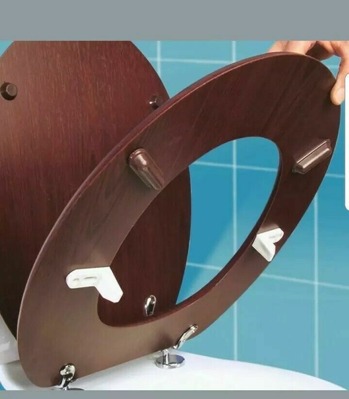 Wobbly Toilet Seat Loose Loo Quick Fix Buffers Bumpers Slipping Sliding