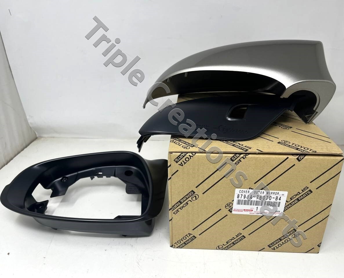 Toyota Genuine 8791A76070B4 Cover Outer Mirror RH No.2 8791A-76070