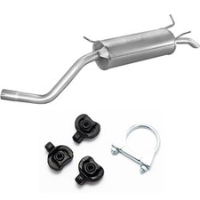 Auspuff Endschalldämpfer Endtopf Renault Megane 1 I 1.4-1.6e + MONTAGESATZ