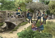 *11888 cpsm Folklore d'Auvergne