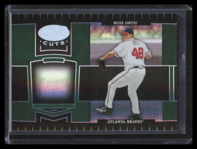2004 Leaf Certified Cuts Marble Emerald 19 Russ Ortiz 4/5