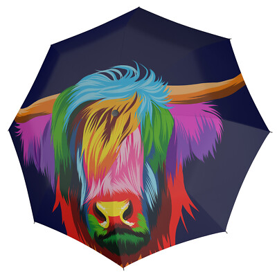 Doppler Modern Art Magic Mini Cattle Regenschirm Schirm Automatik 74615727