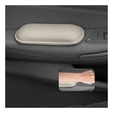 Stacool 2PCS Car Door Armrest Pads,Soft Leather Memory Foam Car Knee Pads for Ar
