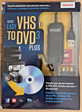 Roxio Easy VHS to DVD 3 Plus Converter, Also Saves to MP4 Files