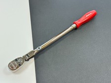 Snap-on Tools Usa New Red 12 Drive Hard Grip Locking Flex Ratchet Shxd80b Snap-on Tools Usa New Red 12 Drive Hard Grip Locking Flex Ratchet Shxd80b