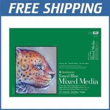 Toned Blue Art Paper Pad, 18"x24", 15 Sheets