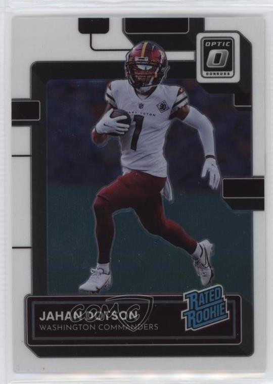2022 Panini Donruss Optic Rated Rookie Jahan Dotson #210 0a3