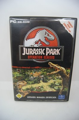 PC CD ROM Spiel - Jurassic Park: Operation Genesis - mit Anleitung