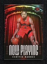 2021-22 Panini NBA Hoops Now Playing Holo Scottie Barnes #4 3u4