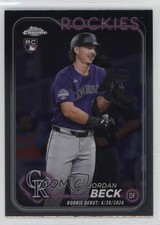 2024 Topps Chrome Update Rookie Debut Jordan Beck #USC133 6u5