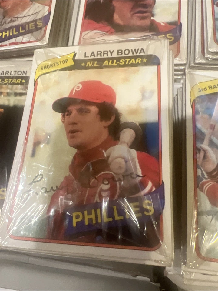 1980 Topps Burger King Philadelphia Phillies 3 CARD Packs 48 Complete Box! RARE! - Image 4 of 4