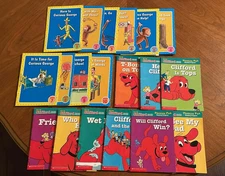 Phonics Fun, Clifford Red Dog,Learn to read ,Curious George 19 Books, Scholastic