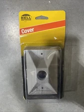 Hubbell-Bell Weatherproof Lampholder Cover Gray