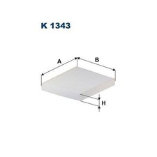 Filtre d'habitacle Chevrolet CORVETTE