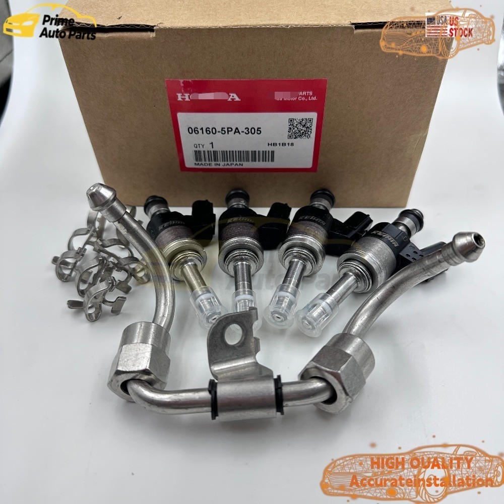NEW For OE Honda Injector Kit Fuel 1.5L (VIN REQ) 06160-5PA-305 16012-5PA-315