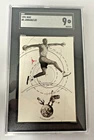 1991 Nike Michael Jordan #3 Jordan/Lee Card SGC 9 Mint Rare Nike Promo