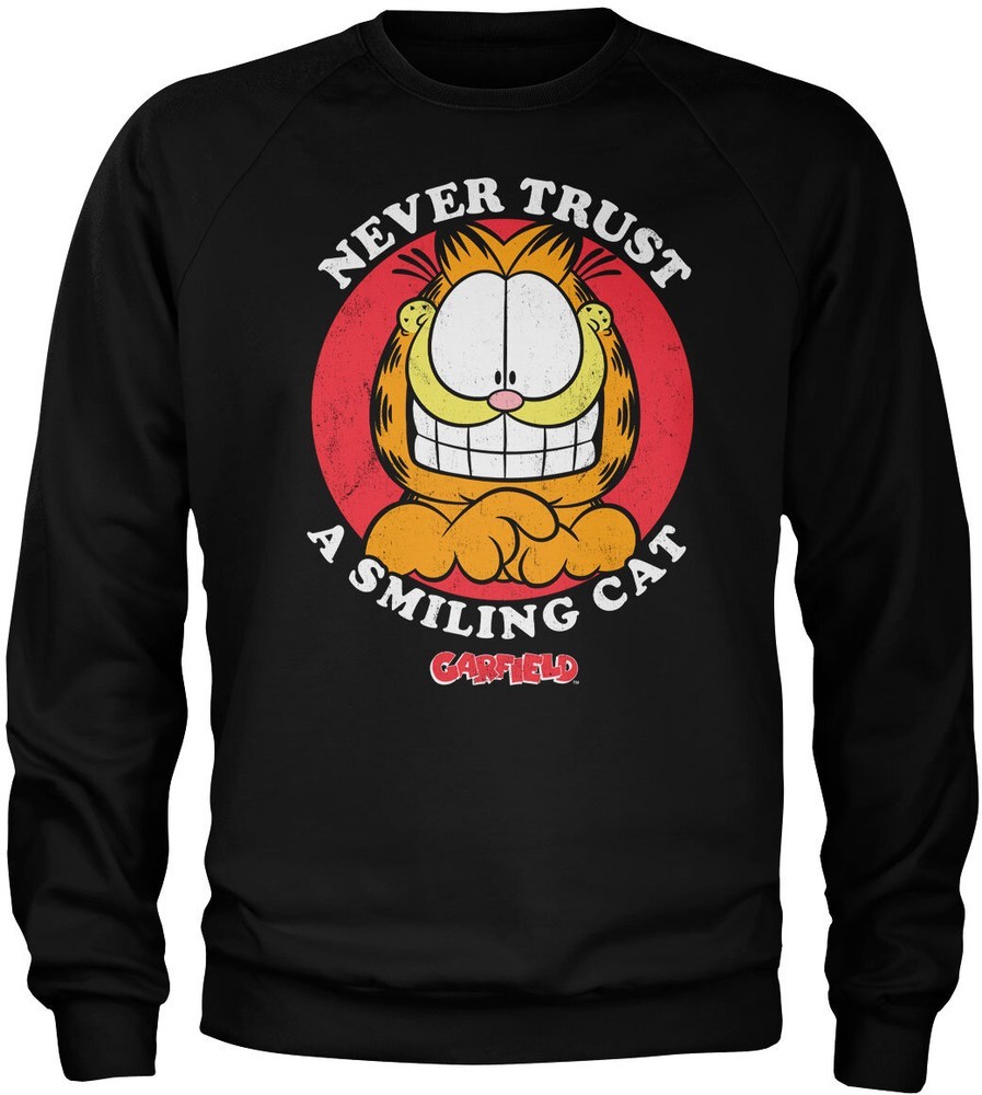 Garfield Never Trust A Smiling Cat