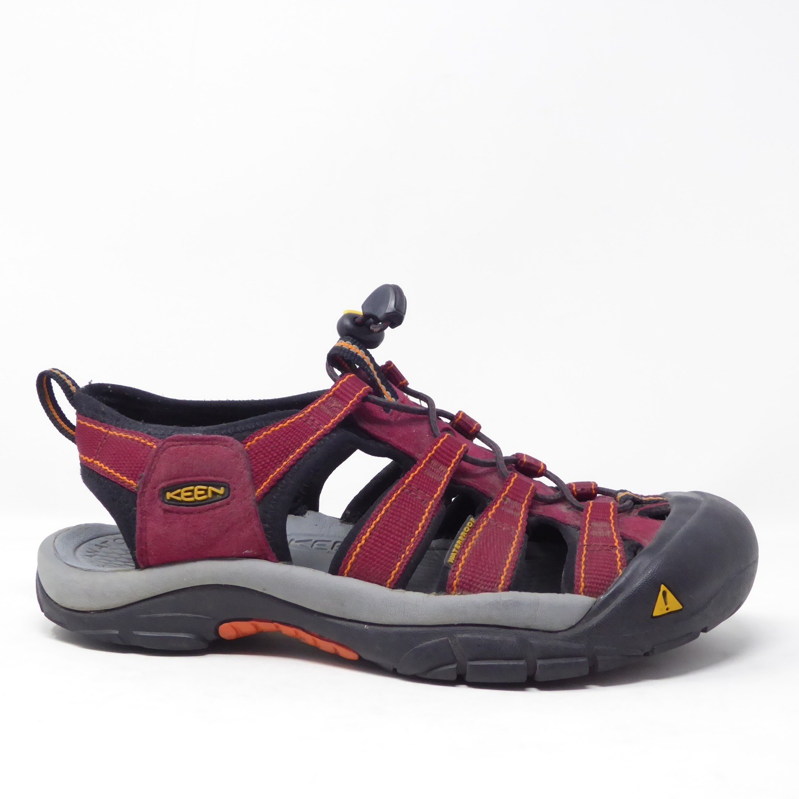 KEEN Newport sandali sport acquatici donna regolabili rosso marrone scarpe da trekking 8