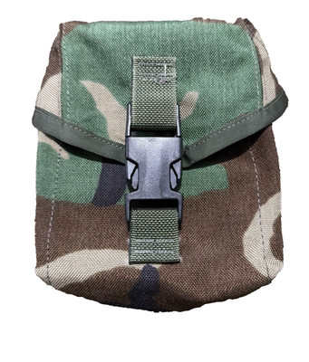 USGI 100rd SAW Pouch General Purpose Utility Pouch 100 Round M81 Woodland K-196