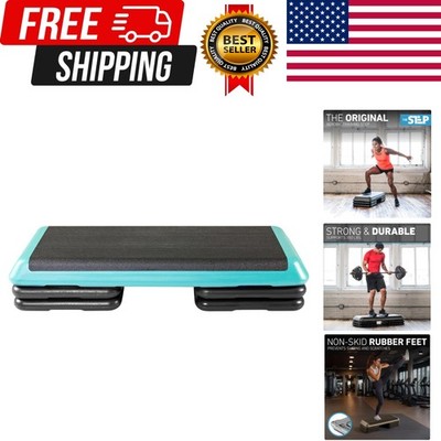 The  STEP Exercise Step Platform, Health Club Size Stepper for Exercise at Ho...