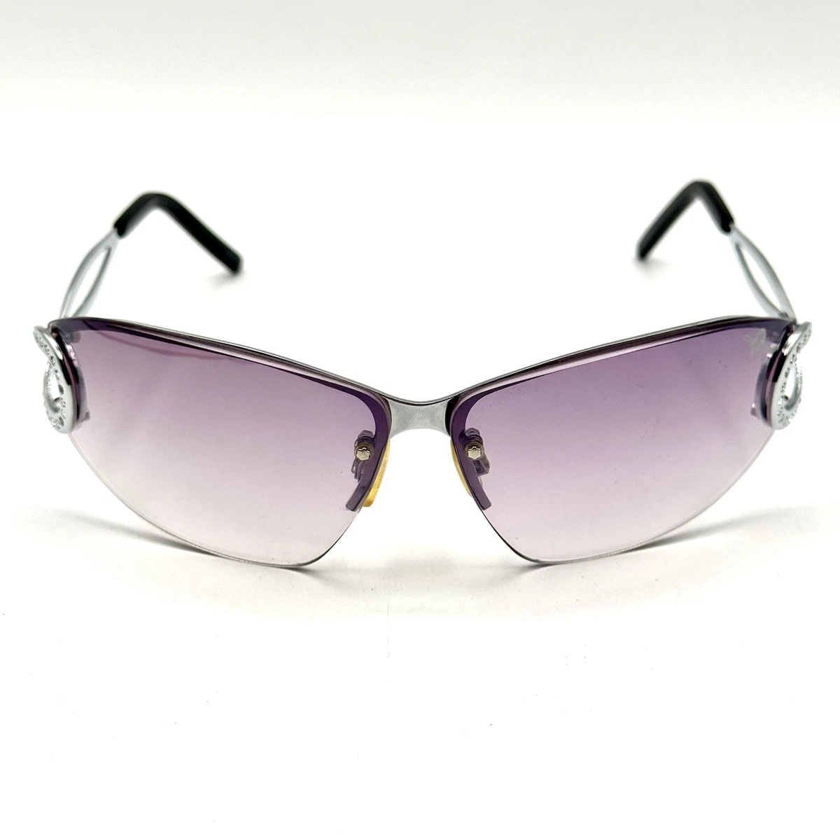 Silver Oval Retro Sunglasses for Women for sale | eBay