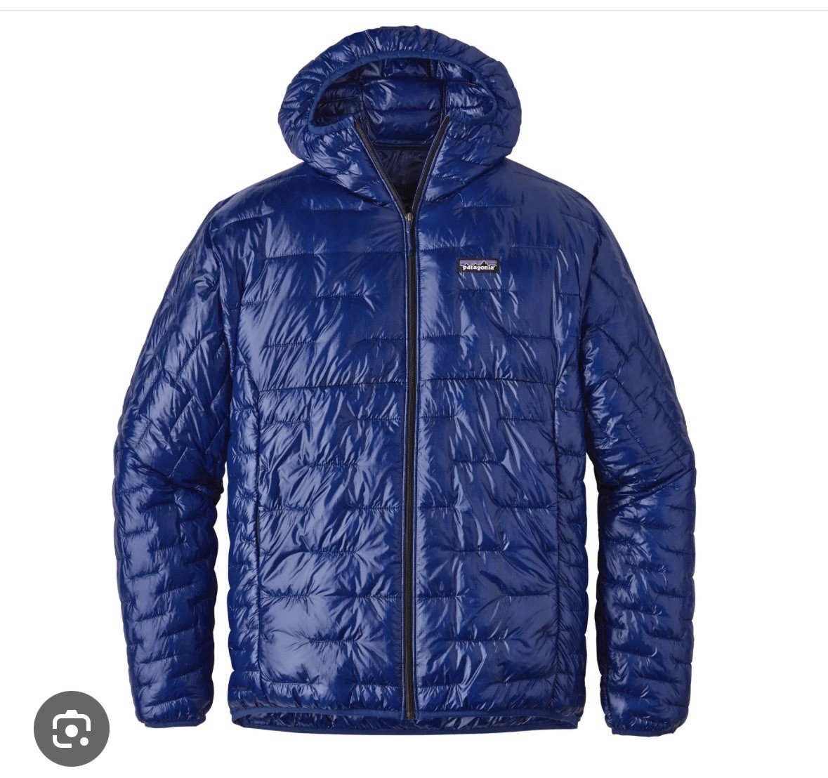 Patagonia Micro Puff Hoody Men's Size M Viking Blue Amazing Color