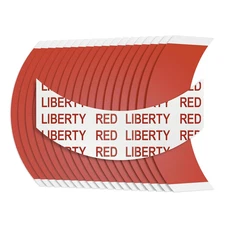 Liberty Red Double-Sided Wig Tape | 108 CC Curve Strips | Strong Hold Waterproof