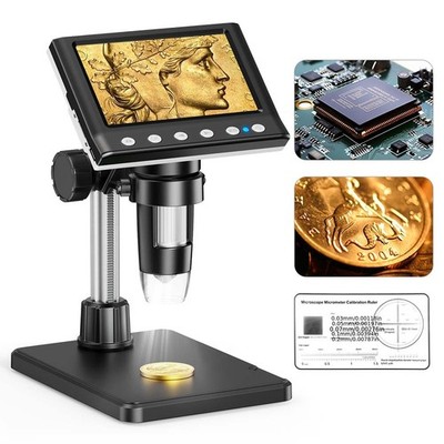 Precise Adjustable LCD Digital Microscope Suitable for Textile & Fabric Analysis
