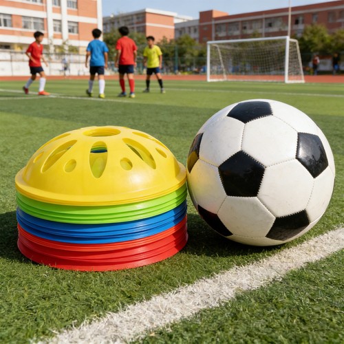 20 Pcs Football Training Equipment Cones for Outdoor Field Markers Agility - Afbeelding 8 van 12
