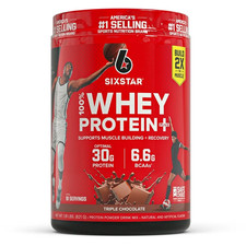 Six Star Pro Nutrition 100% Whey Protein Powder Plus, 30g Protein
