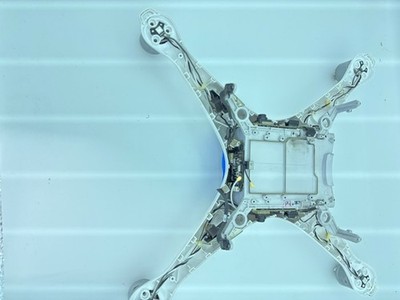 DJI Phantom 4 Pro Drone WM331A  top with ESC'S and motors.