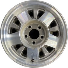 Chevrolet Machined Silver Express 1500 Yukon G20 Tahoe Factory Wheel 15 5016 Chevrolet Machined Silver Express 1500 Yukon G20 Tahoe Factory Wheel 15 5016