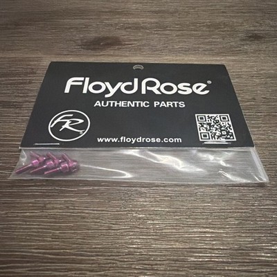 Floyd Rose Saddlemount Screw Set Light Purple - With 5 Assd Celluloid Picks