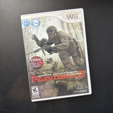 Greg Hastings Paintball 2 Nintendo Wii 2010 Game In Box USA Tested Working