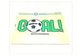 GOAL Nintendo NES Vintage Game 1989 Jaleco Japan US Region